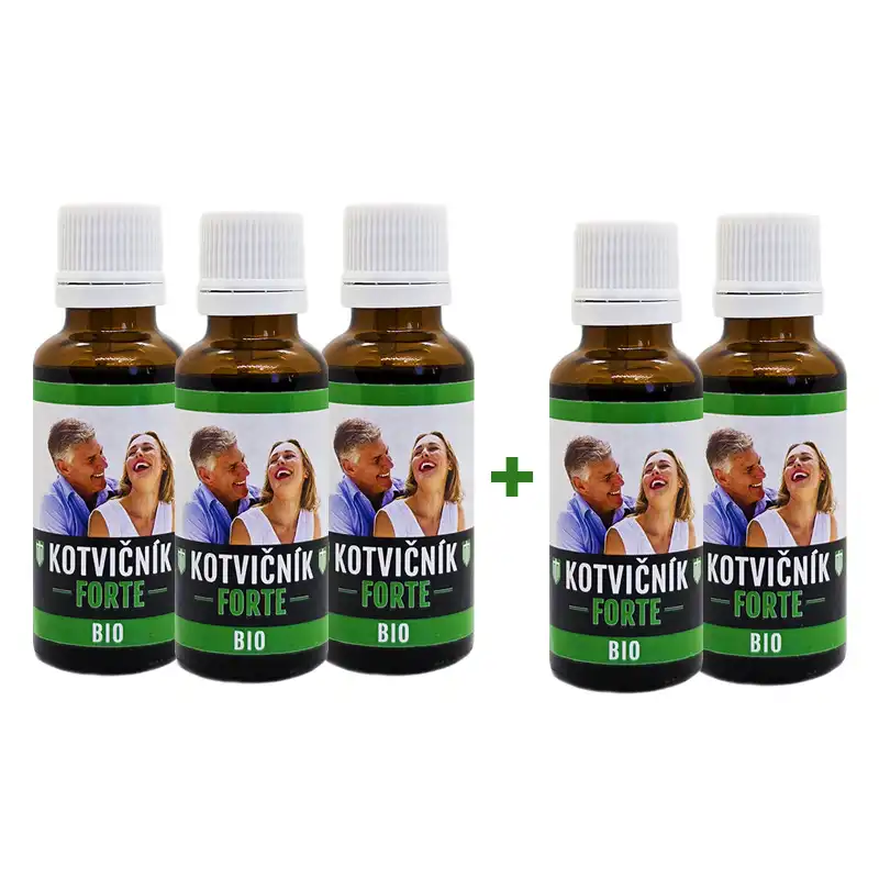Kotvičník Forte - Varianta: 3+2 zdarma