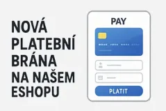Aktivovali sme pre vás novú platobnú bránu s viacerými platobnými možnosťami