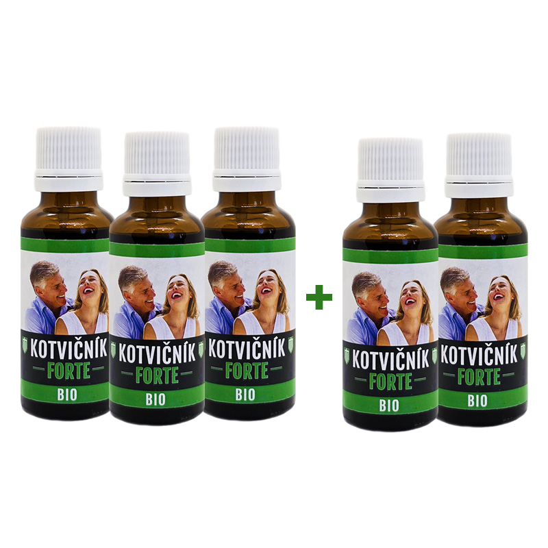 Kotvičník Forte - Varianta: 3+2 zdarma